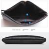 Large Capacity Men's Handy Bag Pu Leather Toiletry Bag Practical Male Clutch Bag  Outdoor