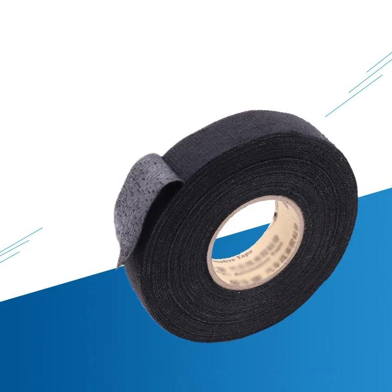 9/19/25MM Heat-resistant Flame Retardant Tape Adhesive Cloth Tape For Car Cable Harness Wiring Loom Protection Width 15M NEW