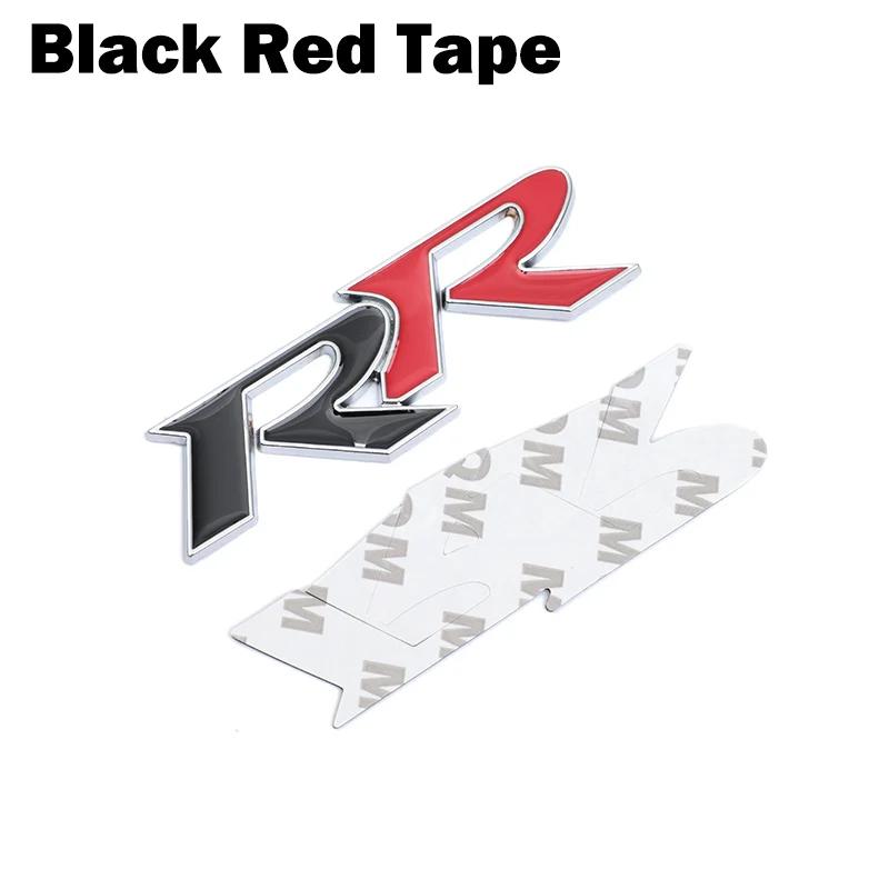 1Pc 3D Metal RR Logo Car Stickers Emblem Trunk Badge Decals for RR Civic Mugen Accord Crv City Hrv