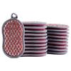 Double-Sided Non-Stick Scouring Pad & Dishwashing Sponge Brush