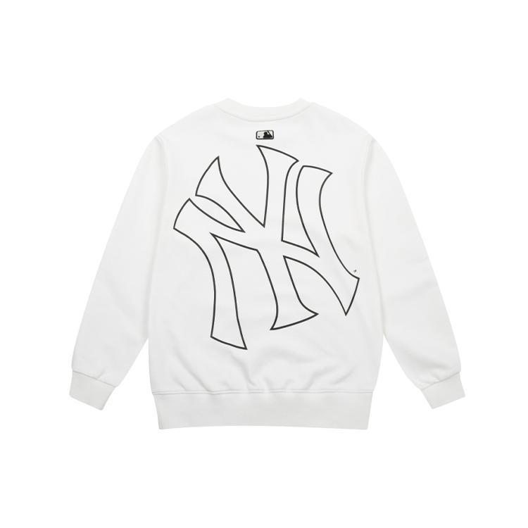 

New MLB Sweatshirts Unisex White 31MT05111-50I S