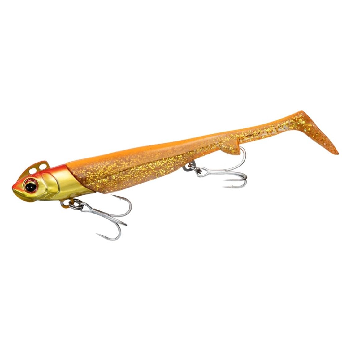 Daiwa Rodem R4 Shad Worm Jig Head 18g Orange Gold + -