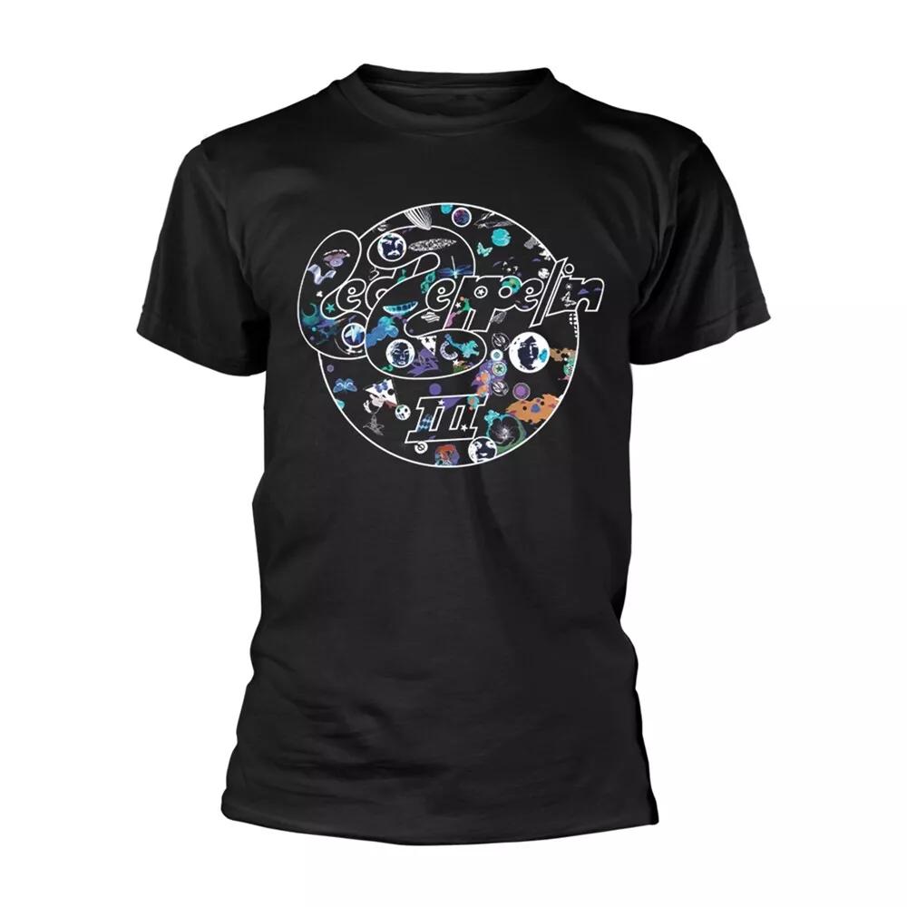 Led Zeppelin 'Led Zeppelin III Circle' T shirt - NEW