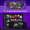 for Steam Deck Game Console Protection Cover with Stand Soft Protective Shell with Bracket Durable Game Console Protective Cover