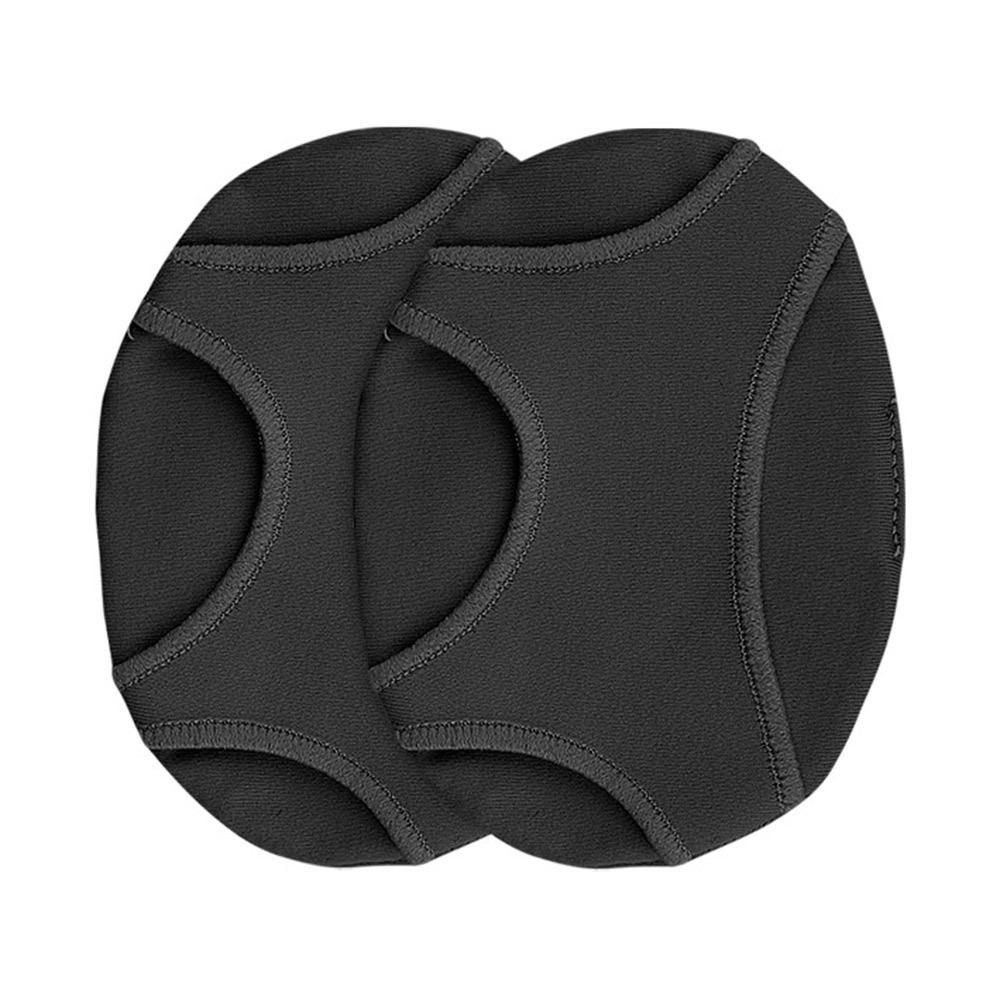 

Thicken Forefoot Pads Breathable Half Insoles Universal Toe Insert Pad L чорний