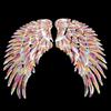 1 Pair Wing Appliques for Clothing Embroidered Sequins Wing Sequins Patches Iron On Sewed On Appliques for DIY Clothes