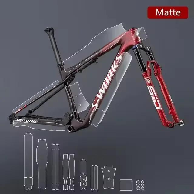 TPU Skrāpējumiem Izturīga Aizsargplēve Ceļu Velosipēda