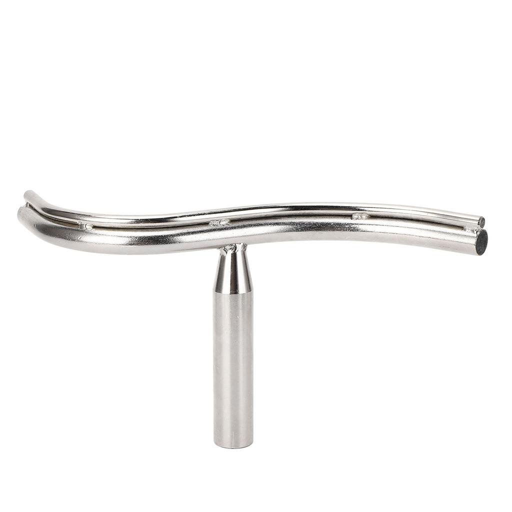 S Curved Lathe Tool Rest 1 Inch Post Alloy Steel Woodworking Bowl Turning Tool Holder