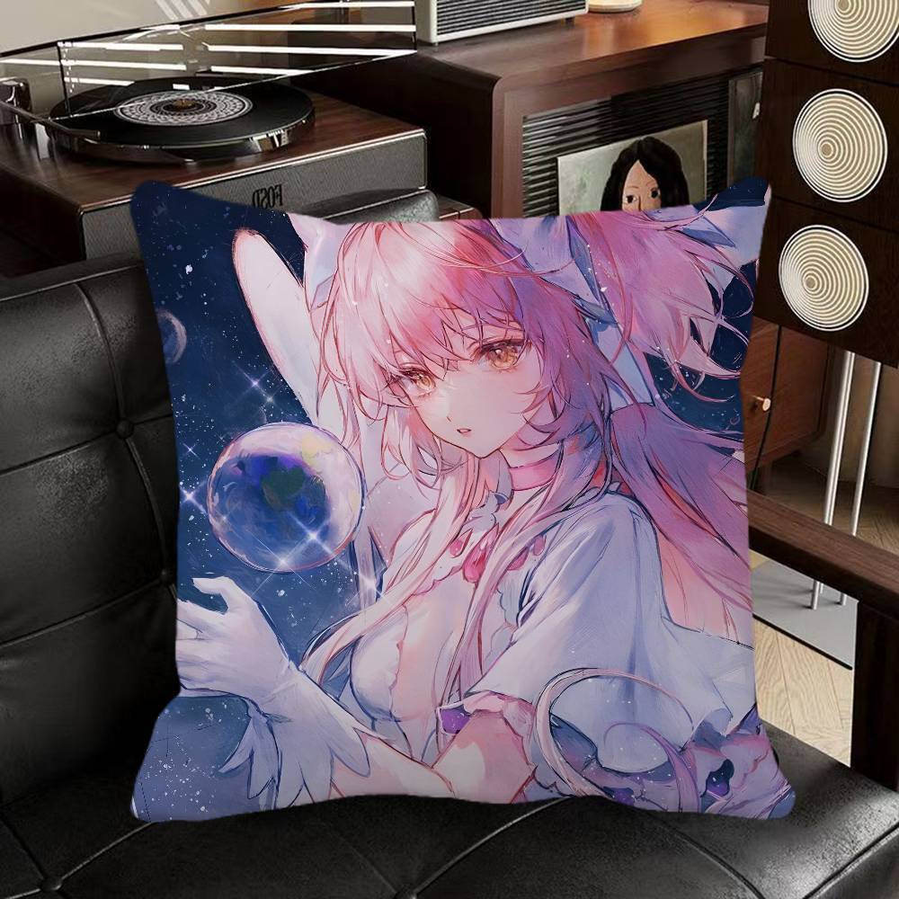 Kaname Madoka Mahou Shoujo Madoka Magica Anime Pillow Case Square Pillow Bedroom Sofa Leisure Comfort Cushion Home Decoration