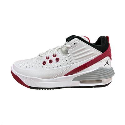 Air Max Aura 5 Weiß Varsity Rot Herren Sneaker Wolfsgrau Schwarz DZ4353-101