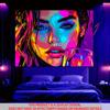 VIKAMA Color Womens Tapestry Design Fashion Trendy Makeup Future Sense Living Room Room Decoration Background Wall