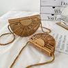 Woven Straw Bag For Women With Openwork Design Perfect For Beach And Casual Outings