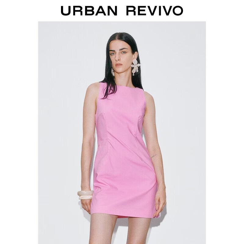 

UR 2025 Autumn Bow Cutout Sleeveless A-Line Dress XL