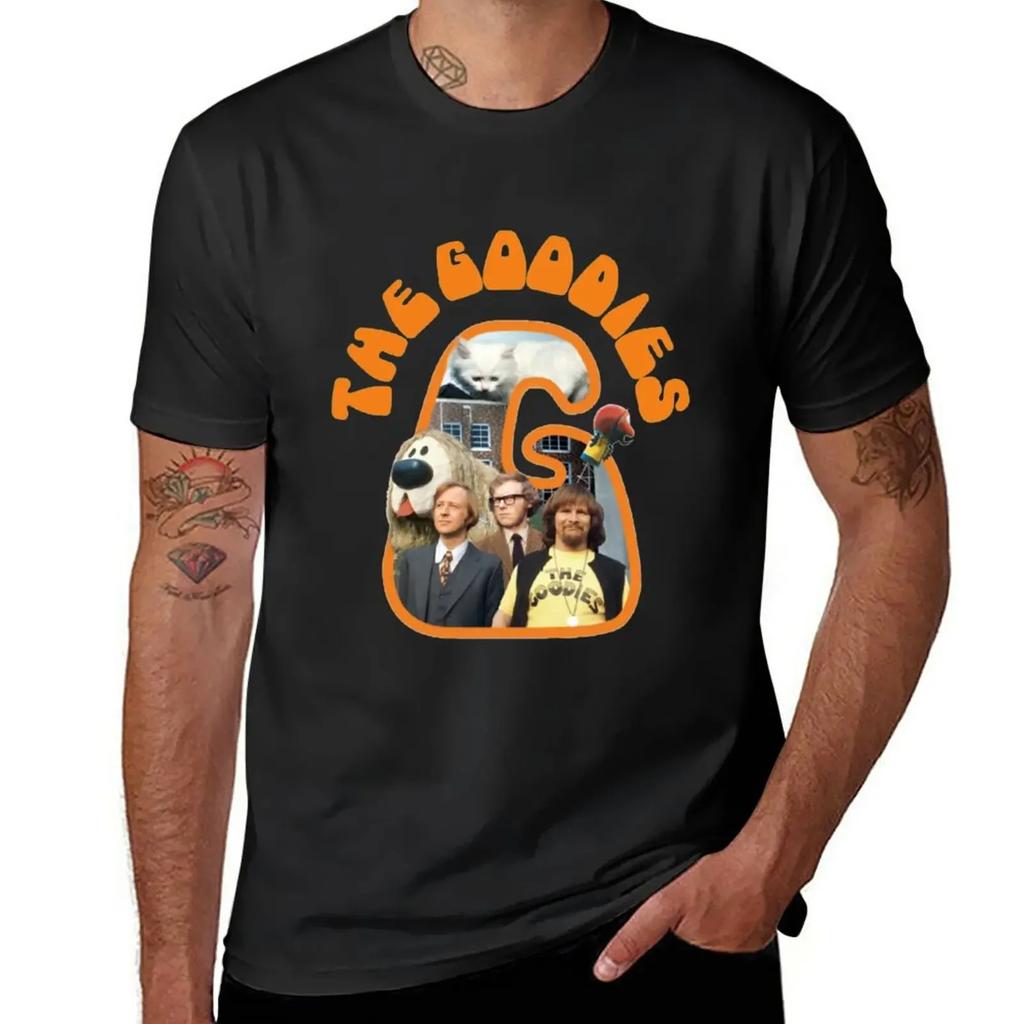 THE GOODIES T-Shirt ästhetische Kleidung Sommer Oberteile kundenspezifisch Herren Grafik T-Shirts Anime