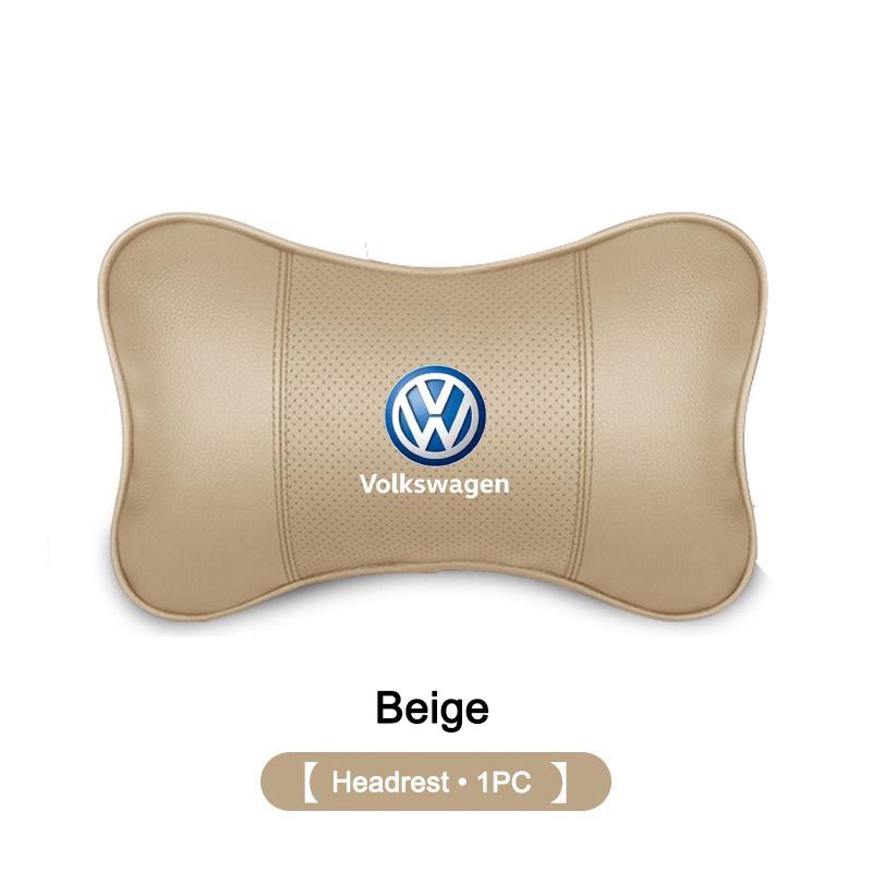 2026 Hot For VW VOLKSWAGEN Memory Foam Car Neck Pillow Protective Car Headrest Car Seat Pillow For Volkswagen VW Tiguan Jetta Po