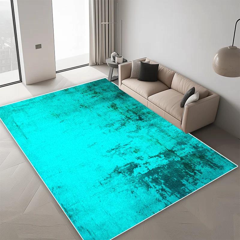 Modern Abstract Carpet Living Room Minimalism Decoration Home Aesthetic Sofa Non-slip Rugs Bedroom Cloakroom Washable Floor Mat