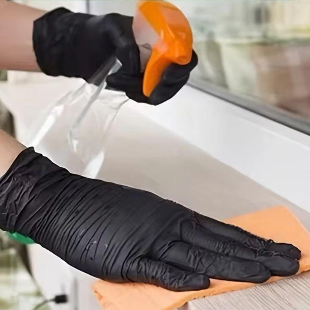 100 Pcs S/M/L/XL Nitrile Gloves Elastic Cleaning Work Gloves High Quality Cooking Gloves