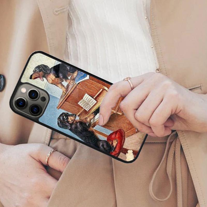 DACHSHUND Magnetic Phone Case For APPLE iPhone 17 Air 16 14 13 12 Pro Max 15 Plus Wireless Charge With MagSafe Cover
