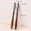 Round Wood Handle Nail Ombre Brush Nail Art Painting Pen Brush Uv Gel Polish Gradient Color Acrylic Nail Drawing Pen