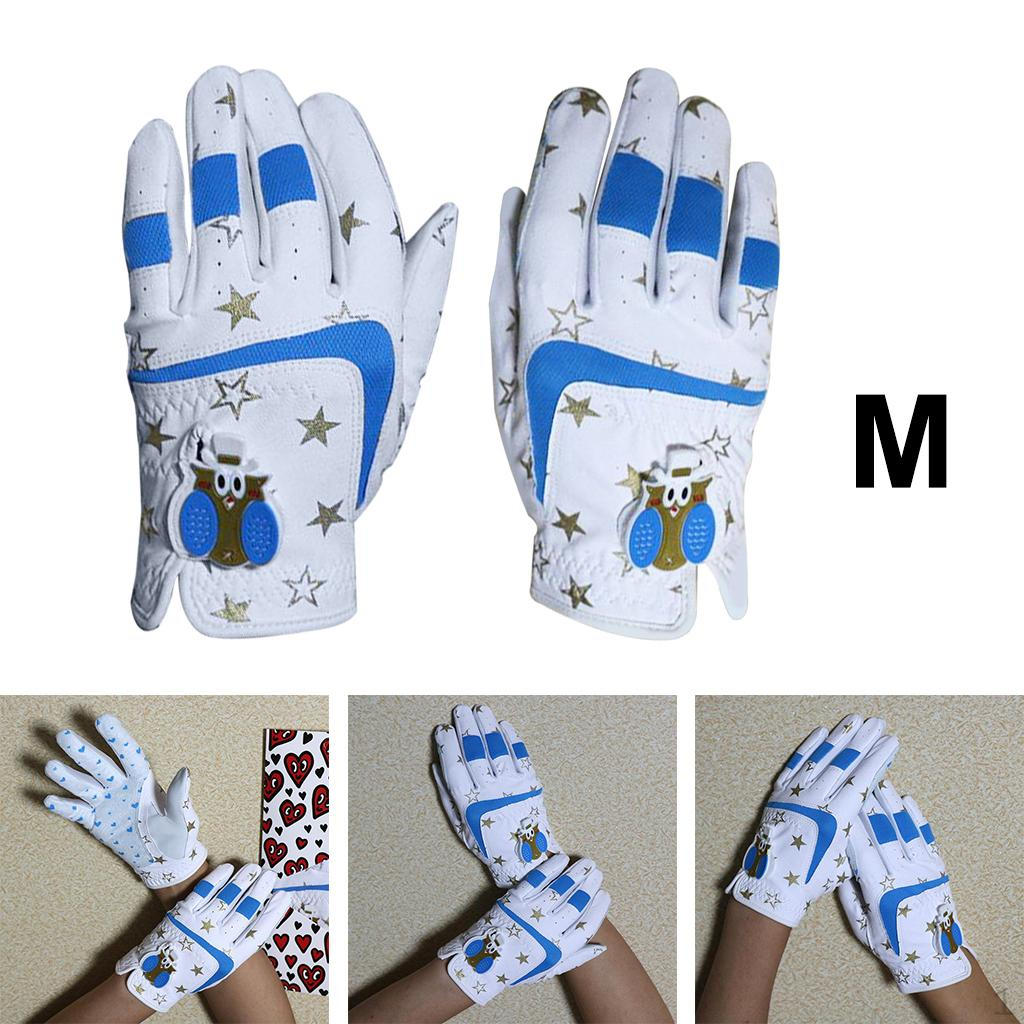 Left & Right Hand Soft Leather Breathable Professional Golf M