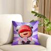 Yumis Cells The Movie Cushion Cover Reversible Plush Pillow Cover Soft Fluffy Home Decor for Sofa Bedroom