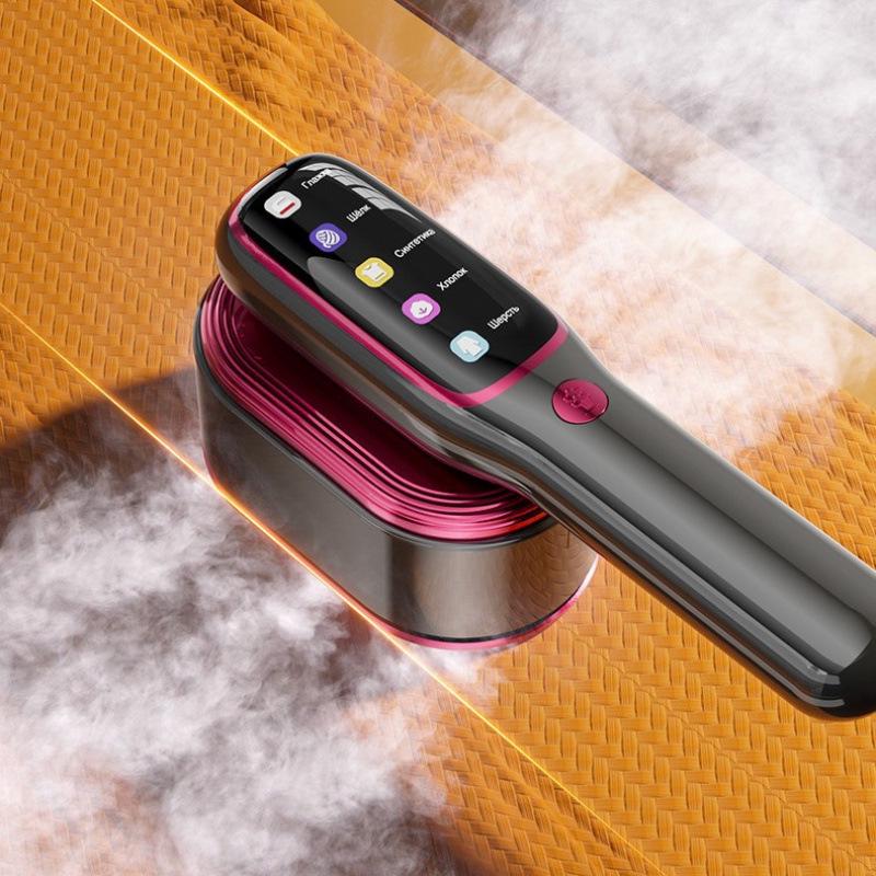 New Handheld Folding Garment Steamer with Digital Display for Home Use