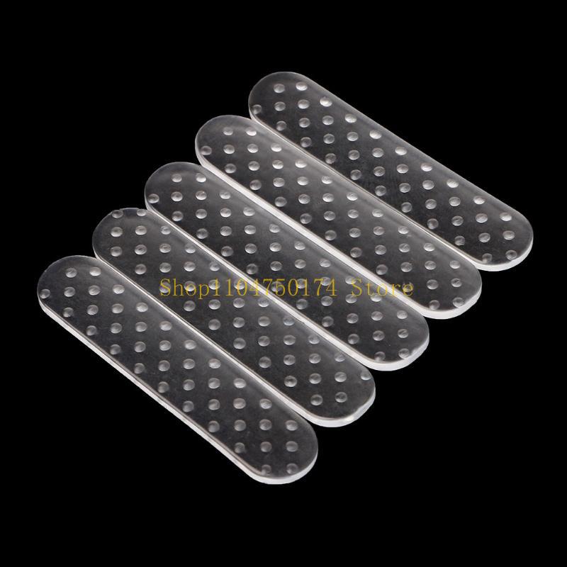 20Pcs Hanger Strips Non Slip Adhesive Tape Transparent Closet Accessories Top Sale