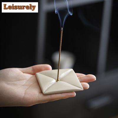 Square Incense Holder Mist Smoking Steamers Incense Burners Aromatherapy Scented Aromatic Candles Censer Tea Items Decoration