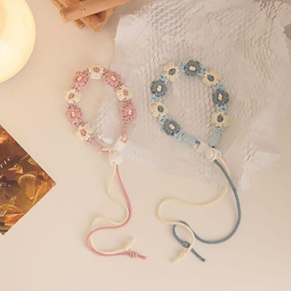 Handmade Cup Carrying Strap Flower Packaging Strap Water Bottle Handle  for Coffee Milk Tea Cup