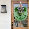 Christmas Door Decoration Wooden Hanging Sign Front Door Wreath Outdoor Indoor Wall Decoration Christmas Holiday