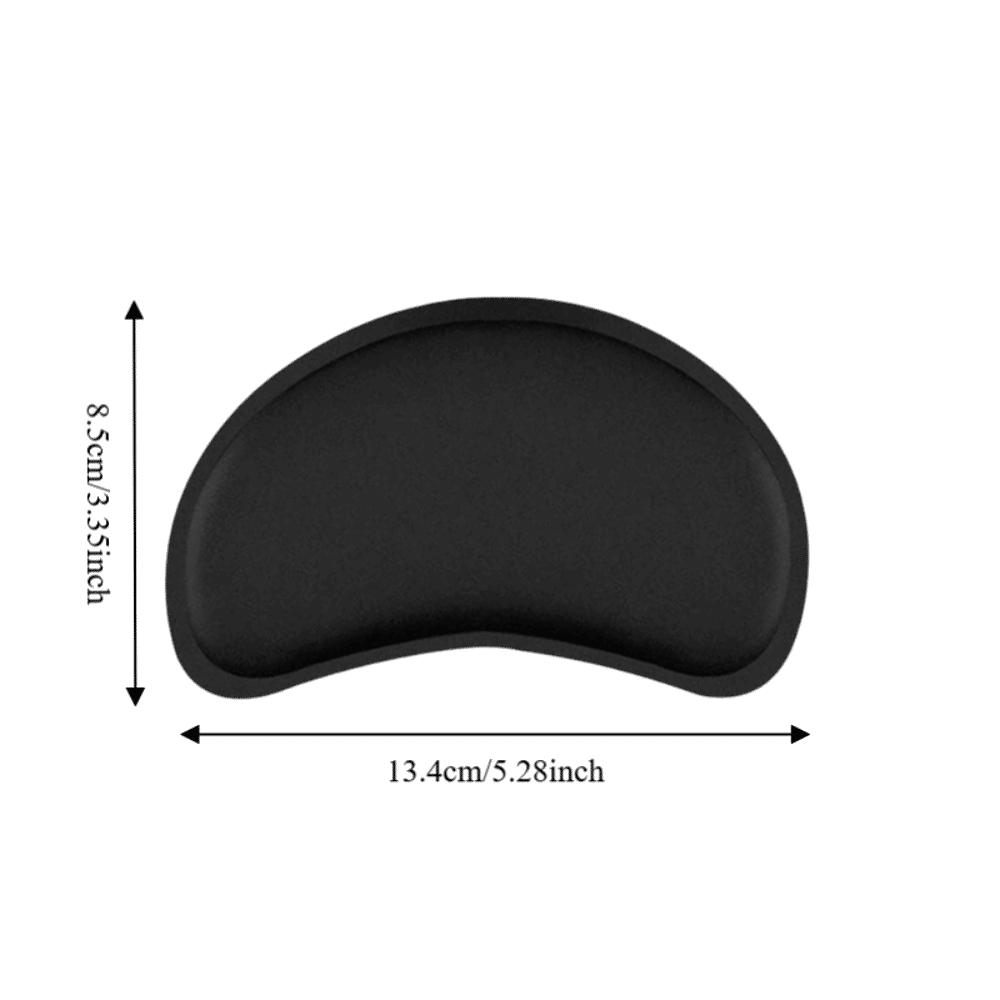 Soft Memory Foam Ergonomic Mouse Wrist Rest Portable Design Pink/Black/Grey Memory Foam Wrist Pad Anti-Slip Rubber Base