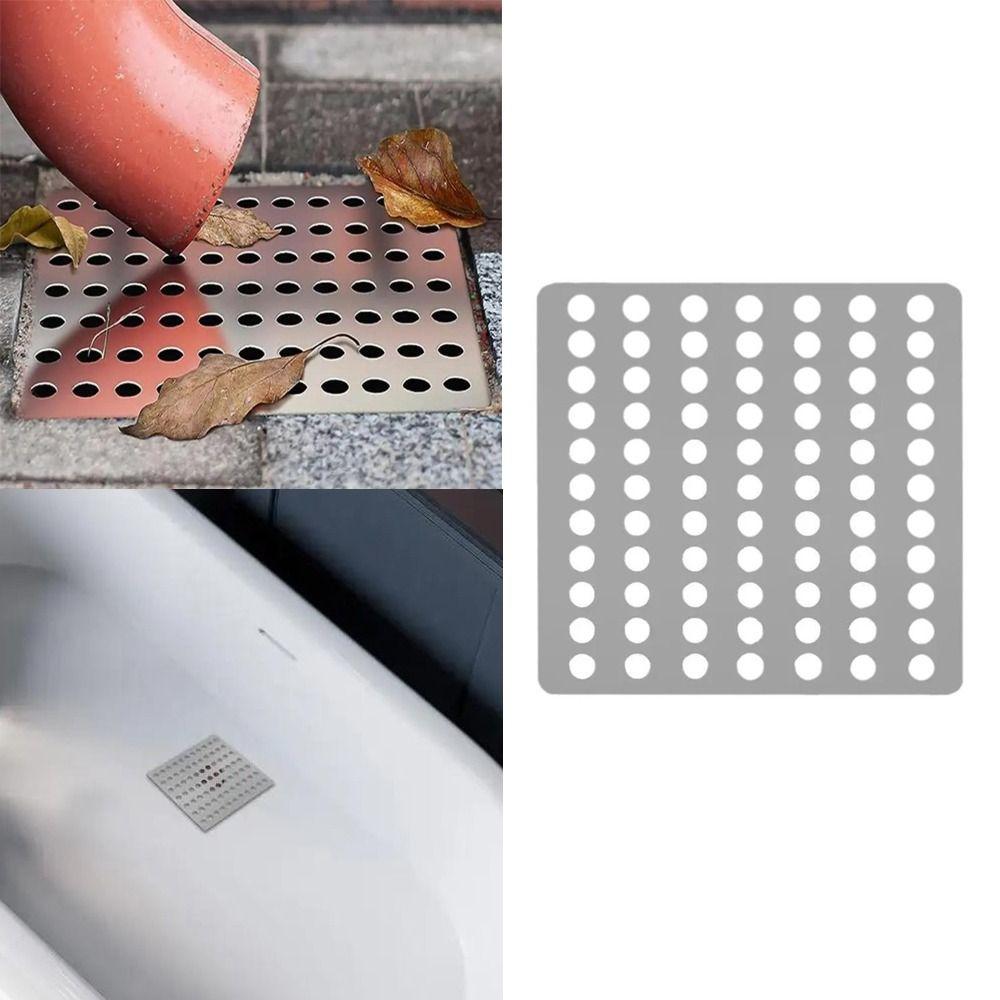 Anti-blocking Floor Drain Mesh Cover Shower Drainage Protector Kitchen Bathroom Accessories