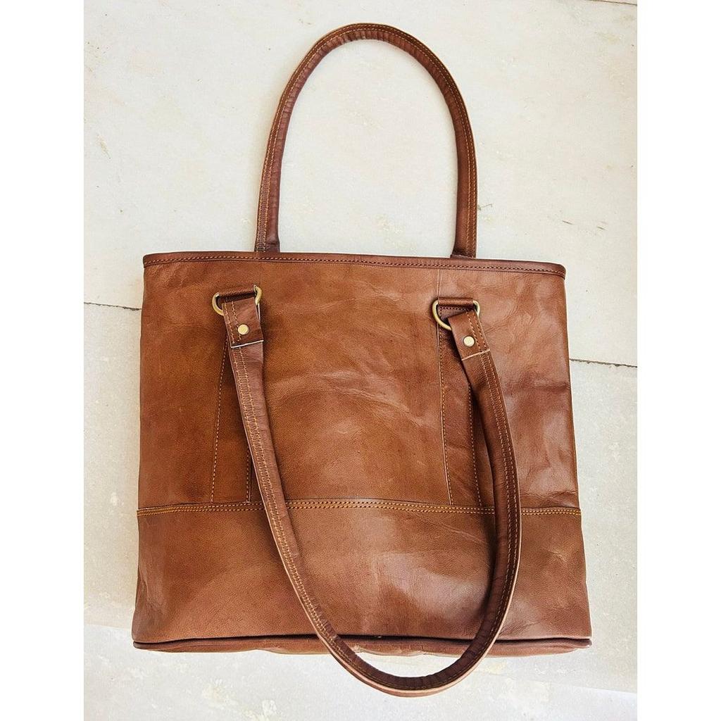 Premium Leder Damen Tragetasche/ / Schultertasche