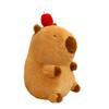 Plush Apple Capybara Toy Cute Cartoon Creative Girl Children Birthday Gift Doll
