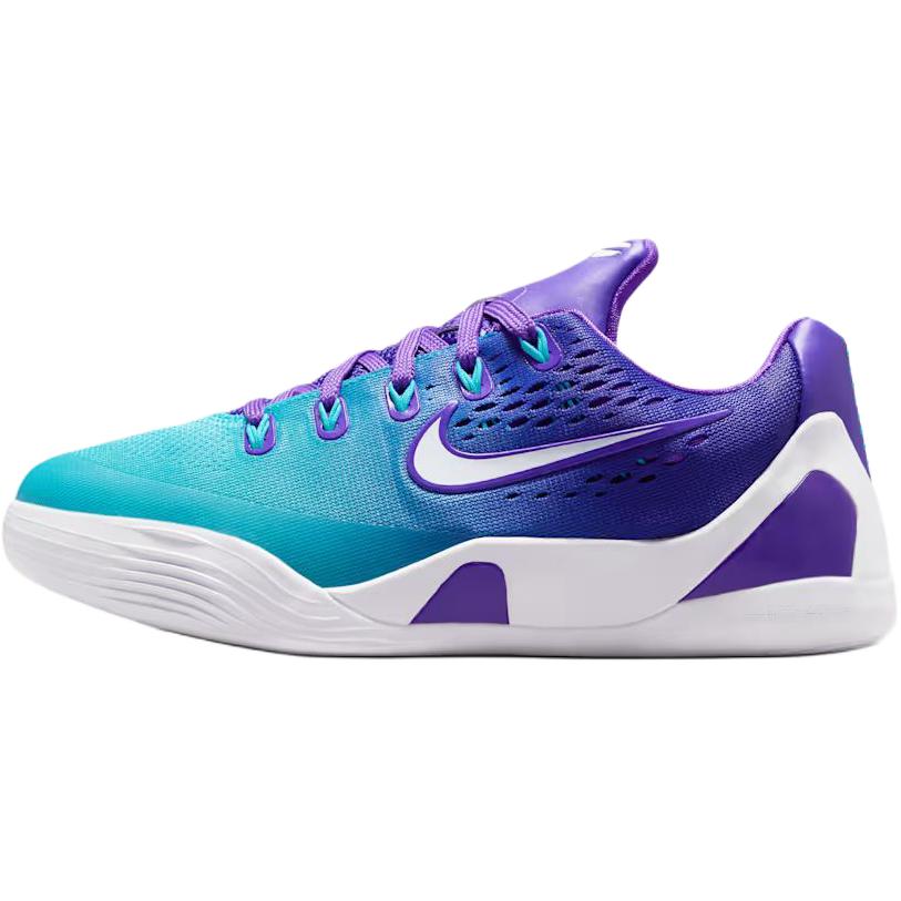 Детские кроссовки Nike Kobe 9 Low EM GS Fierce Purple White Blue Lagoon IM6641-500 40