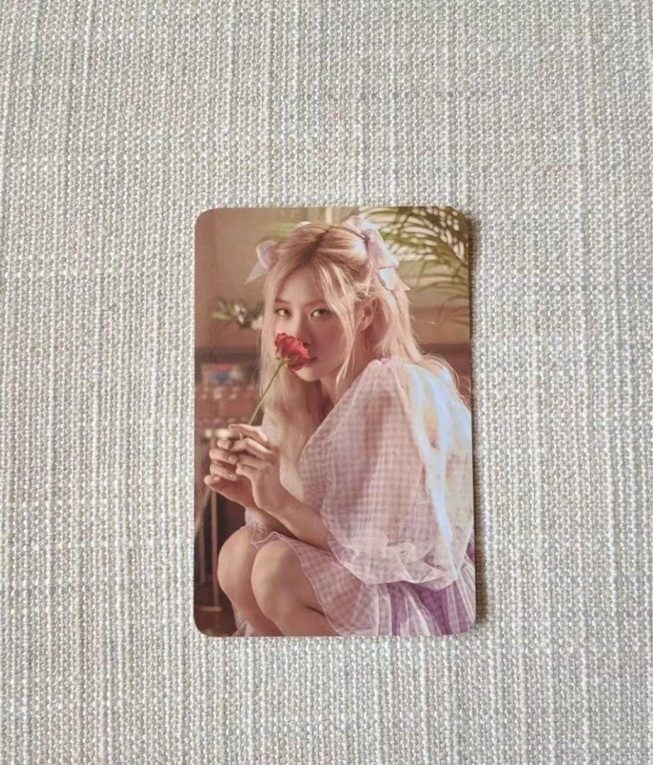 

[USED] Black Pink Rosé Singapore Limited Edition Trading Card B