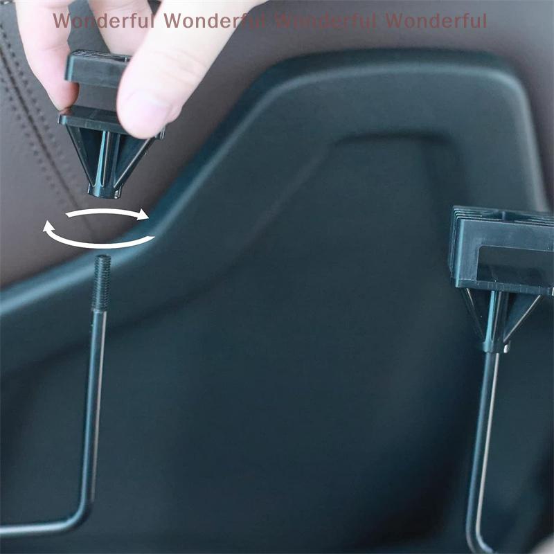 Stainless Steel Car Hat Rack Cowboy Hat Holder Storage Bracket for Truck SUV - Vehicle Interior Organizer