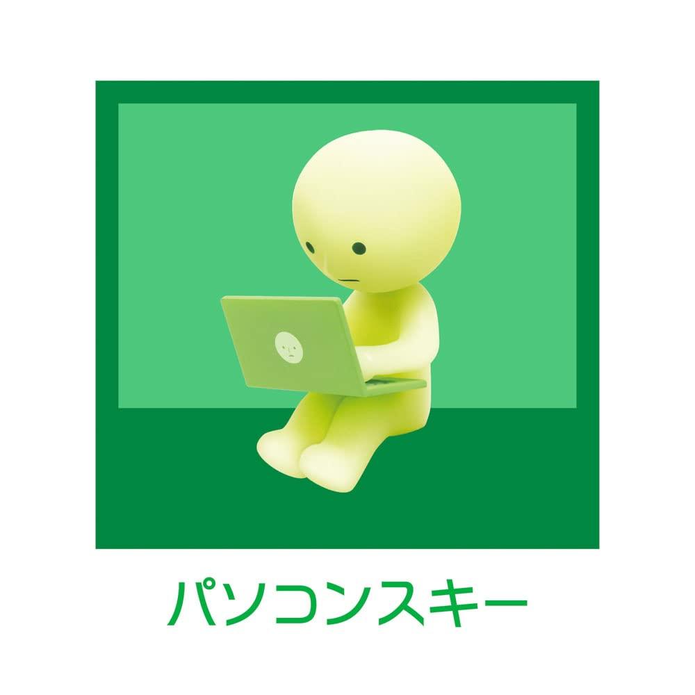 Dreams Glow-in-the-Dark Smiski @Work (Working In the Corner) 1BOX (12 Pieces) Figures, Luminous, SMI66401assort