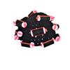 New Pet Hat, Cute Lace Straw Hat, Sweet and Cute Hair Accessories for Cats and Dogs