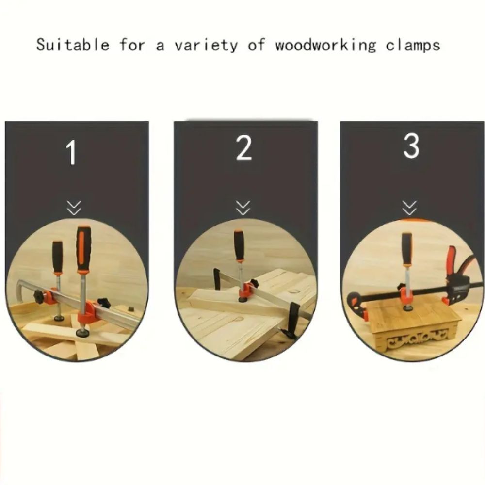 Comfortable Handle Woodworking Edge Clamp Quick Grip Clamping Tool  Fixing Expansion Tool