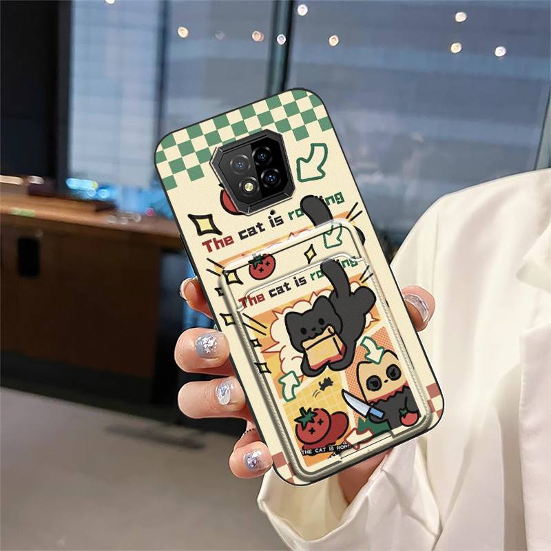 Card sleeve Cute Phone Case For Ulefone Armor8/8 Pro protective Waterproof Card bag Anti-dust Shockproof Fashion Design