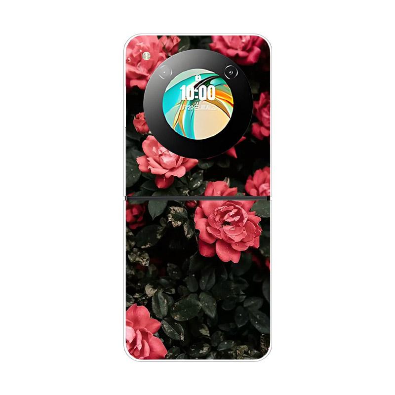 Hülle Für ZTE Nubia Flip NX724J Fundas Transparent Hart Faltbar Stoßfest Bumper Für ZTE Libero Flip 5G Nubia Flip2 Klare Abdeckung