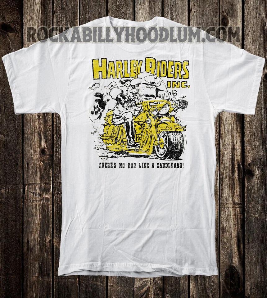Retro Hot Rod Tee T Shirt Vtg Art Ed Big Daddy Roth Harley Riders Inc. S