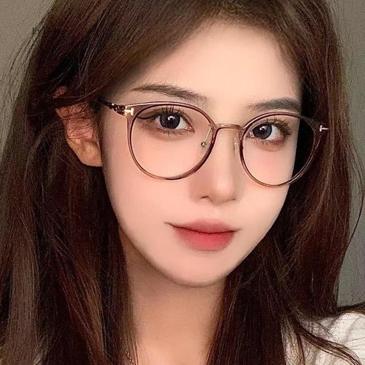 Unisex Retro Myopia Glasses Vintage Anti-Blue Light Blocking Short-Sighted Eyeglasses Diopter 0 To -4.0 Optical Vintage Eyewear