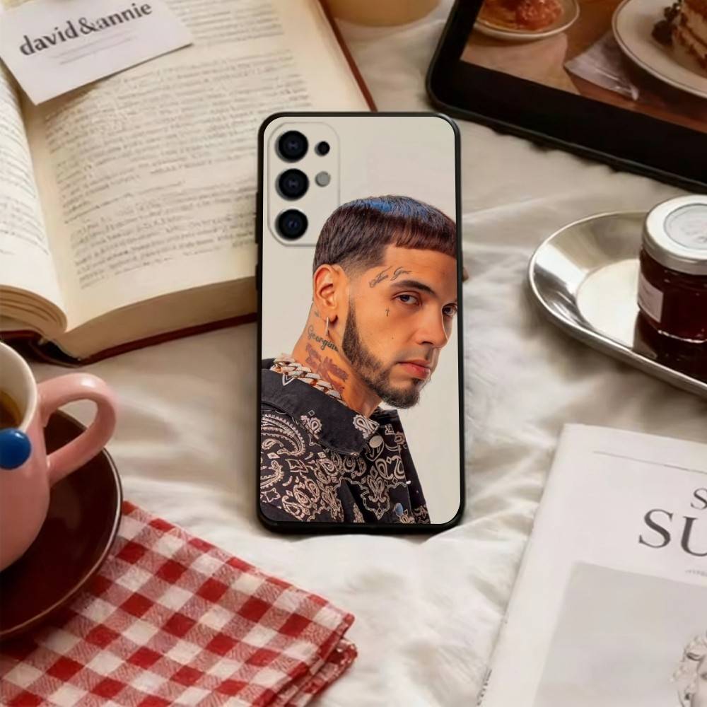 

Anuel AA Phone Case Black Silicone Soft For Samsung S25,S24,S21,S22,S23,S30,Ultra,S20,Plus,Fe,Lite Samsung S20fe