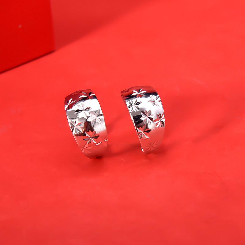 925 Sterling Silver Gypsophila Earrings for Women - Perfect Mother s Day Gift for Middle-aged and Elderly 925 Sterling Silver