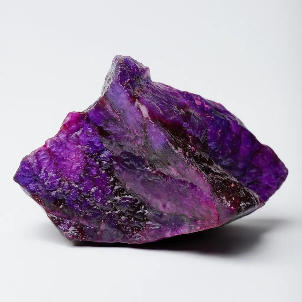 Purple Sapphire 226.10 Ct Uncut Raw Rough Natural CERTIFIED Loose Gemstone