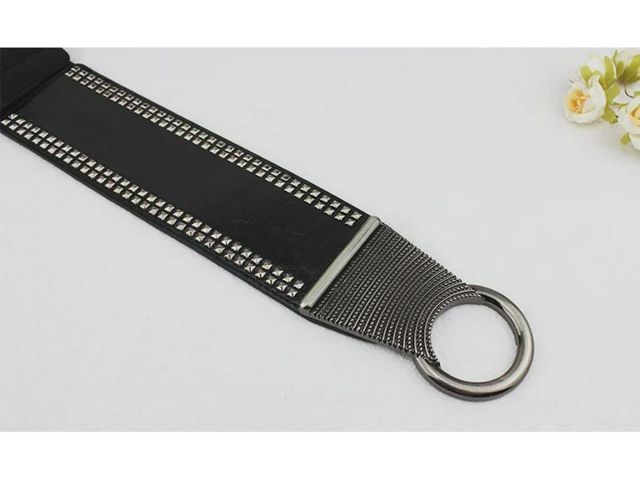 Fashionable Korean-Style Women's Waist Belt - Versatile, Decorative, and Wide, Perfect with Skirts.