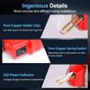 Plastic Welder Plastic Welding Kit with 200PCS Hot Staples Mini Handheld Welding Machine for Car Bumper Plastic Crack Repair
