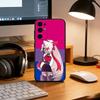 Hazbin Hotel Vaggie Phone Case For Samsung S25,S24,S21,S22,S23,S30,Ultra,S20,Plus,Fe,Lite,Note,10,Black Cover